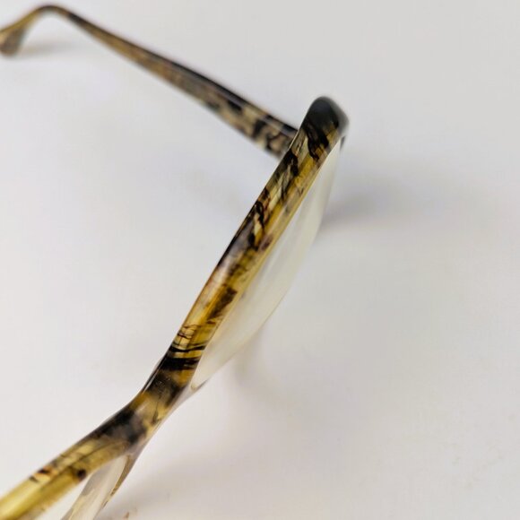 Vintage Women's Resin Swirl Oval Glasses - Picture 5 of 12